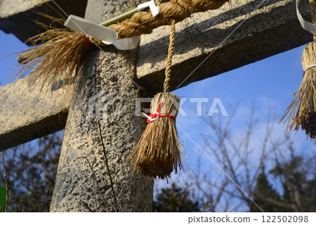 小豆島鹿島神社的石牌坊-2 122502098