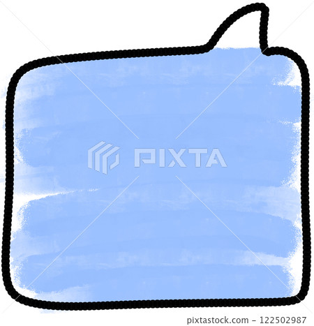 blue background thought bubble blue background thought bubble 122502987