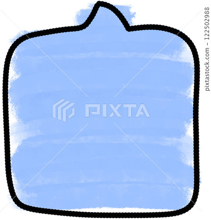 blue background thought bubble blue background thought bubble 122502988