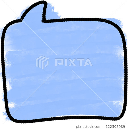 blue background thought bubble blue background thought bubble 122502989