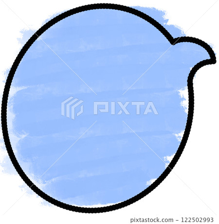 blue background thought bubble blue background thought bubble 122502993