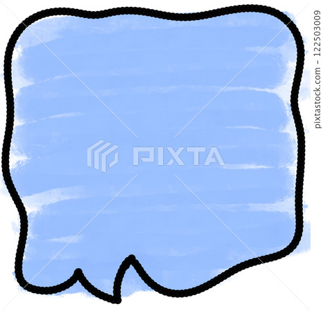 blue background thought bubble blue background thought bubble 122503009