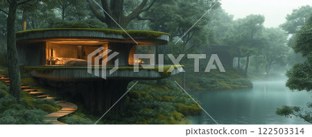 Stylish accommodation in the middle of nature 122503314