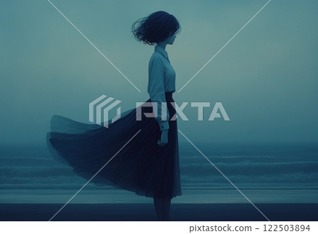 情緒海藍 122503894