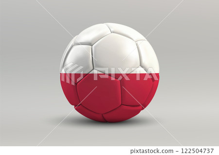 Poland Soccer Ball with National Flag Design 122504737