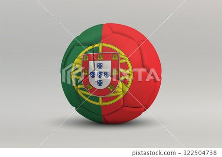 Portugal Soccer Ball with National Flag Design Portugal Soccer Ball with National Flag Design 122504738