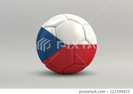 Czech Republic Soccer Ball with National Flag Design Czech Republic Soccer Ball with National Flag Design 122504853