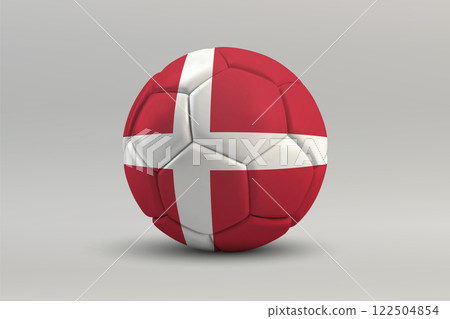 Denmark Soccer Ball with National Flag Design 122504854
