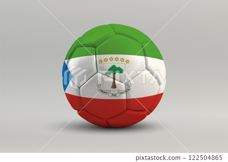 Equatorial Guinea Soccer Ball with National Flag Design 122504865