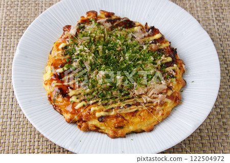 豬肉球okonomiyaki 122504972
