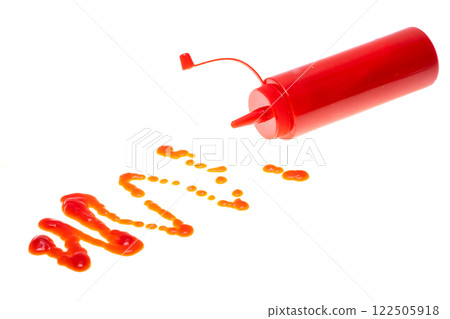 ketchup isolated 122505918
