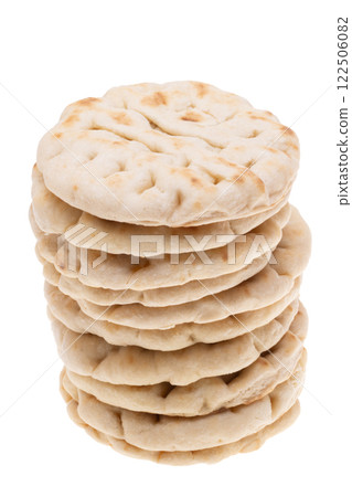 Greek flatbread Pita isolated Greek flatbread Pita isolated 122506082