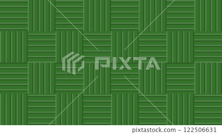 垂直和水平交替的條紋圖案（綠色） 122506631