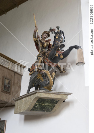 Auerberg, St. Peter and Paul church, Munich Way of St. James, Bavaria, Germany 122506995