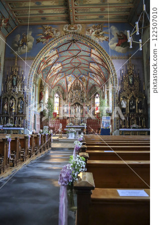 St. Pelargius Church in Weitnau, Munich Way of St. James, Bavaria, Germany 122507010