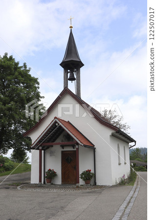 Chapel St. Martin in Hopfen, Munich Way of St. James, Bavaria, Germany Chapel St. Martin in Hopfen, Munich Way of St. James, Bavaria, Germany 122507017