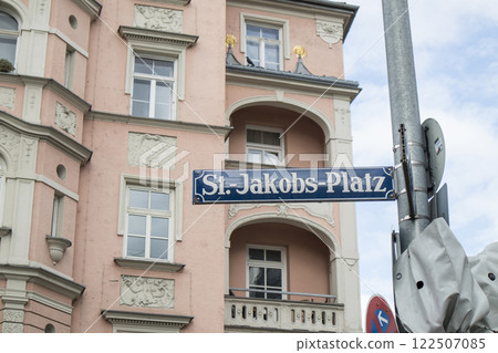 St. Jakobsplatz in Munich, Bavaria, Germany St. Jakobsplatz in Munich, Bavaria, Germany 122507085