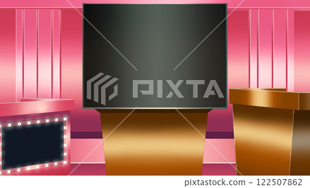 Quiz show set Quiz show set 122507862