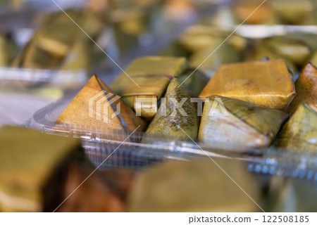 Nian gao or Chinese New Year's cake is sweet food 122508185