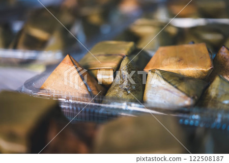 Nian gao or Chinese New Year's cake is sweet food 122508187