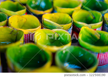 Nian gao or Chinese New Year's cake is sweet food 122508190