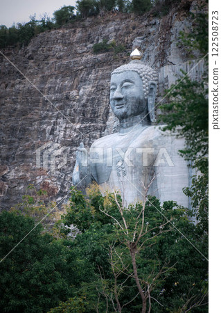 Wat Khao Tham Thiam temple U Thong, Suphanburi Wat Khao Tham Thiam temple U Thong, Suphanburi 122508723