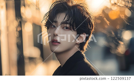 Male idol-style portrait Male idol-style portrait 122509137
