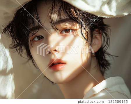 Male idol-style portrait 122509155