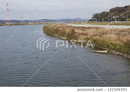 霞橋與高橋川的風景 122509303