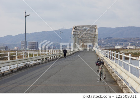 霞橋與高橋川的風景 霞橋與高橋川的風景 122509311