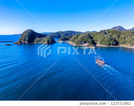 下田港及遊船(靜岡縣下田市) 下田港及遊船(靜岡縣下田市) 122511002