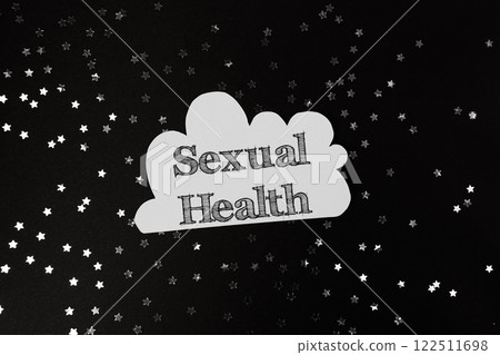 Cloud of stars with the words sexual health written on it Cloud of stars with the words sexual health written on it 122511698