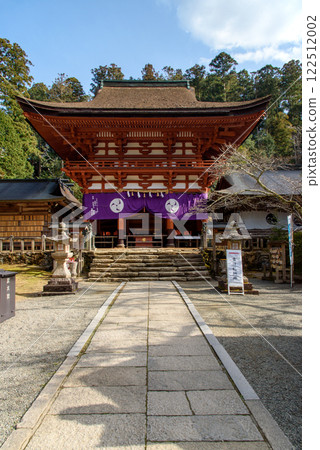 The shrine building of Nyutsuhime Shrine 122512002