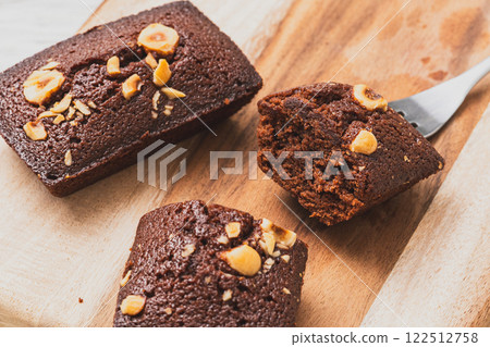 Delicious looking brownies 122512758