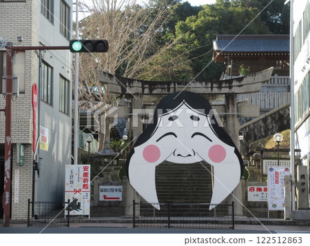 Otafukumon Gate of Okada Shrine Otafukumon Gate of Okada Shrine 122512863