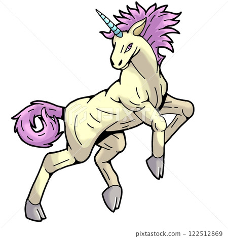 七彩馬獨角獸 122512869