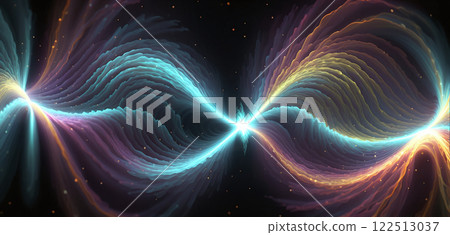 Visualization of propagating colored electromagnetic waves 122513037