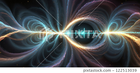 Visualization of propagating colored electromagnetic waves 122513039
