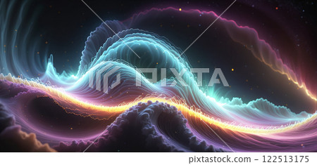 Visualization of propagating colored electromagnetic waves 122513175