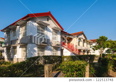Street view of Zhongxing New Village in Nantou County, Taiwan Street view of Zhongxing New Village in Nantou County, Taiwan 122513748