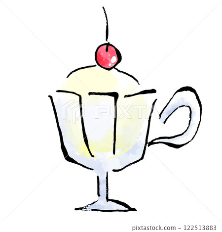 Ice cream illustration 122513883