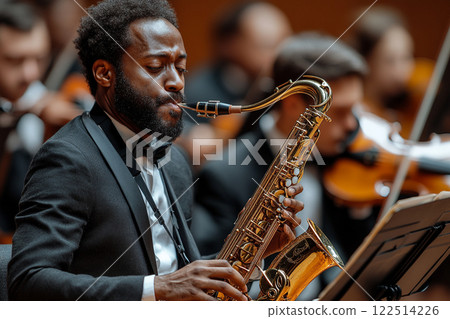 Saxophonist in Concert Saxophonist in Concert 122514226