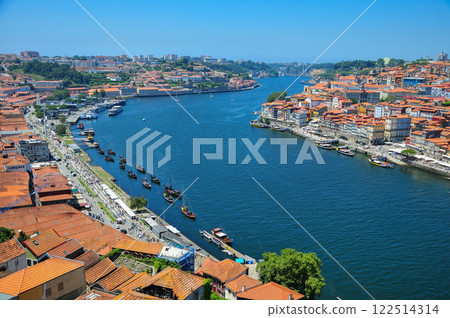 The beautiful historic center of Porto, Portugal's second largest city The beautiful historic center of Porto, Portugal's second largest city 122514314