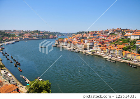 The beautiful historic center of Porto, Portugal's second largest city The beautiful historic center of Porto, Portugal's second largest city 122514335