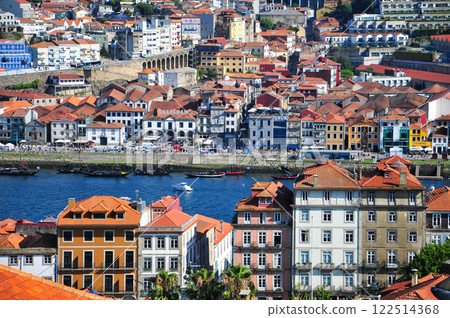 The beautiful historic center of Porto, Portugal's second largest city The beautiful historic center of Porto, Portugal's second largest city 122514368
