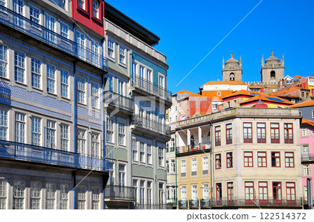 The beautiful historic center of Porto, Portugal's second largest city The beautiful historic center of Porto, Portugal's second largest city 122514372