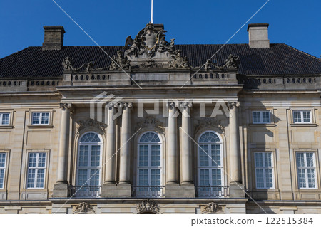 Royal Danish Palace Amalienborg. Royal residence in Copenhagen, Denmark Royal Danish Palace Amalienborg. Royal residence in Copenhagen, Denmark 122515384