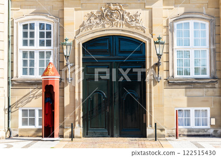 Royal Danish Palace Amalienborg. Royal residence in Copenhagen, Denmark Royal Danish Palace Amalienborg. Royal residence in Copenhagen, Denmark 122515430