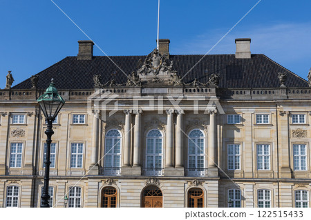 Royal Danish Palace Amalienborg. Royal residence in Copenhagen, Denmark Royal Danish Palace Amalienborg. Royal residence in Copenhagen, Denmark 122515433