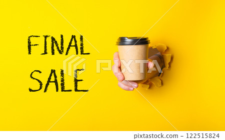concept of sale and discounts. FINAL SALE text concept of sale and discounts. FINAL SALE text 122515824